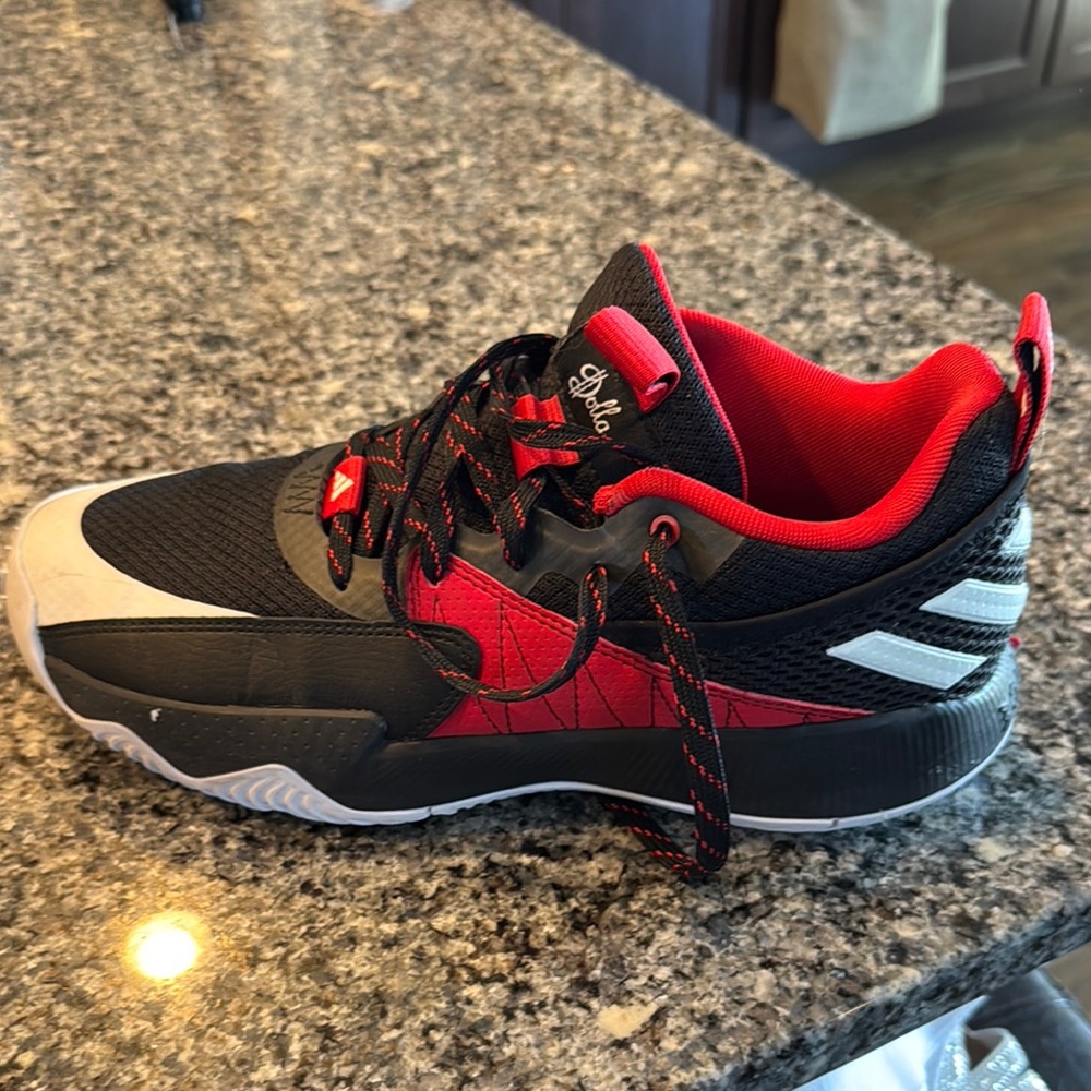 Dynamic Red and Black Athletic Adidas DOLLA